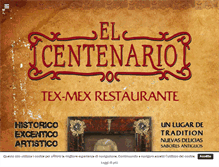 Tablet Screenshot of elcentenario.com